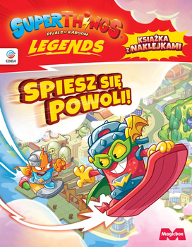 Książka z naklejkami SuperThings Legends