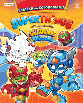 Książka do kolorowania SuperThings Guardians of Kazoom