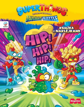 Książka z naklejkami SuperThings Mutant Battle
