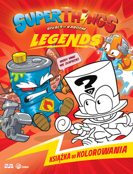 Książka do kolorowania SuperThings LEGENDS