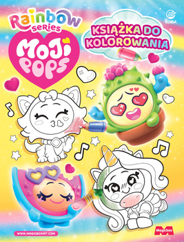 Książka do kolorowania MojiPops Rainbow