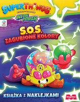 Książka z naklejkami SuperThings Neon Power