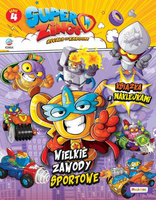 Książka z naklejkami SuperZings seria 4