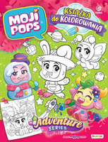 Książka do kolorowania MojiPops Adventure