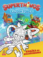 Książka do kolorowania SuperThings Kazoom Power