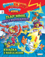 Książka z naklejkami SuperThings Kazoom Kids