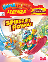 Książka z naklejkami SuperThings Legends